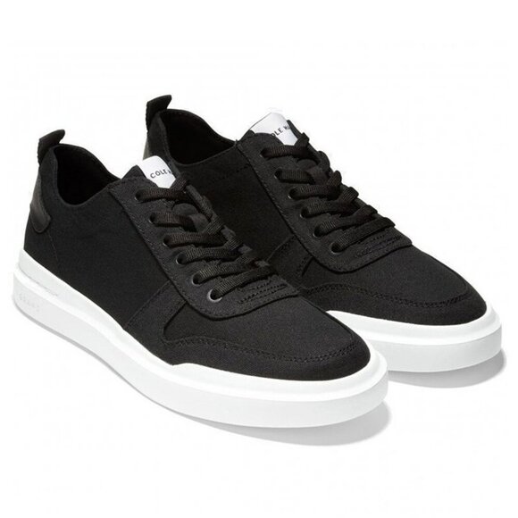 Cole Haan GrandPro Rally Men's Black Canvas Trainers Sneaker Size 13 (MSRP $135) - Picture 1 of 10